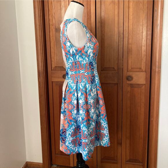 Gabby Skye Stretch Fit & Flare Dress, Size 6 - Picture 2 of 6